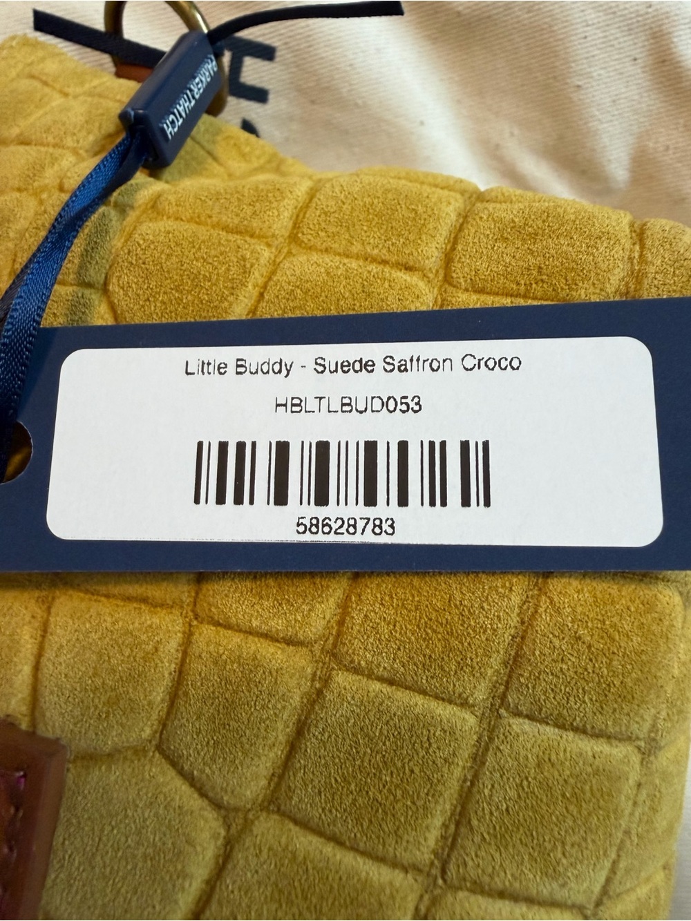 Parker Thatch: Little Buddy - Suede Saffron Croco NWT! - Picture 14 of 15